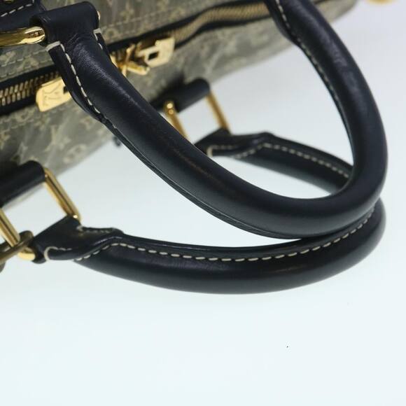 LOUIS VUITTON Monogram Idylle Speedy Voyage Boston Bag Navy M56706 - Picture 8 of 16